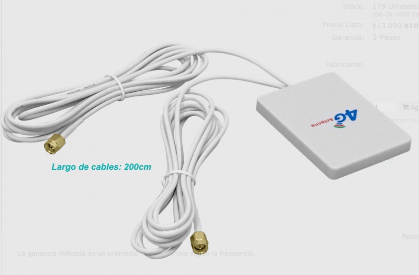 Antena LTE Multibanda