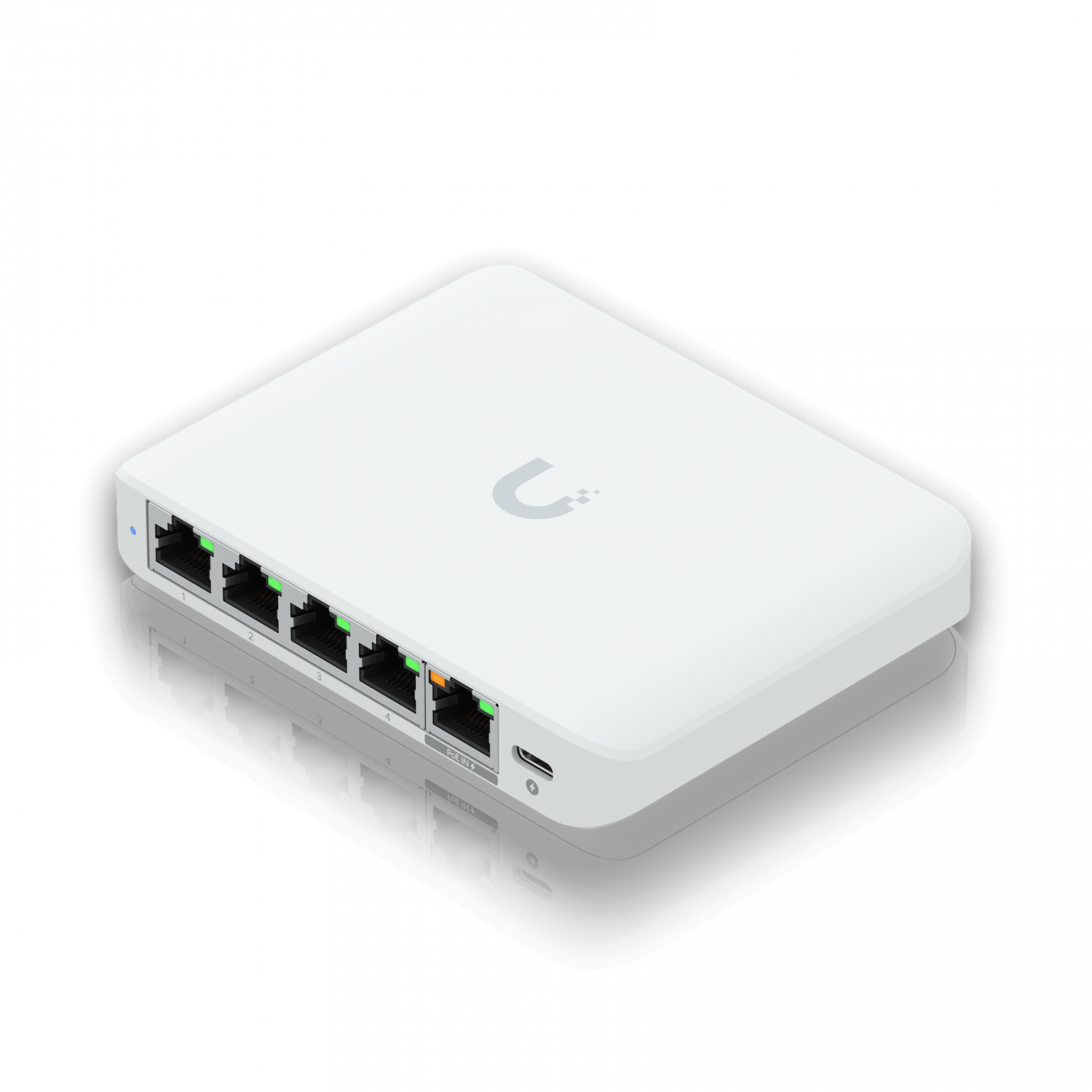 Switch 5 puertos Gigabit PoE in Flex Mini